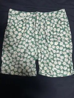 PUBLISH 花柄　ハーフパンツ　緑黄色