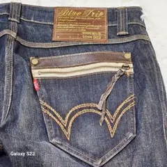 No.455 希少♥ EDWIN 【34】ブルートリップ BTZ503
