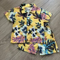 【美品】アロハシャツ　セットアップ　90cm