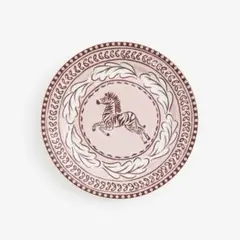 H&M home ポーセリンプレート お皿 pink ピンク M