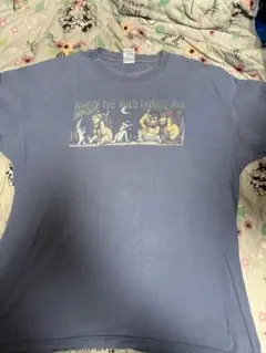 GILDAN XL ブルー Tシャツ かいじゅうたちのいるところ 00s