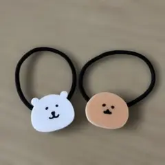 ナガノのくま　ヘアゴム