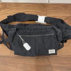 PORTER ボディバッグ ウエストポーチ ブラック