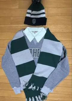 ハリーポッター　スリザリン　トレーナーセット