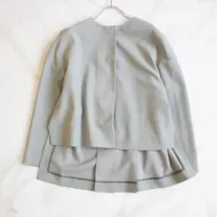 【極美品】ADORE ノーカラードロップショルダージャケット Mサイズ