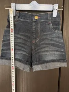 【150cm】デニム ショートパンツ 半ズボン