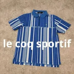 le coq sportifハーフジップ半袖ウェア Mサイズ