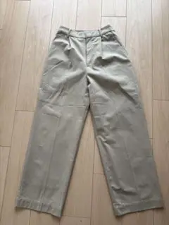 Ungrid ベージュ ワイドパンツ