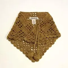 misha&puff クロシェスカーフ