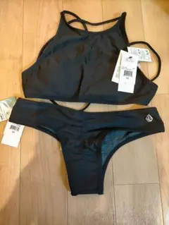 ボルコム 水着 XS ブラック セパレート ビキニ VOLCOM 海水浴