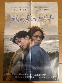 鯨が消えた入り江　両面ポスター　テレンス・ラウ　フェンディ・ファン