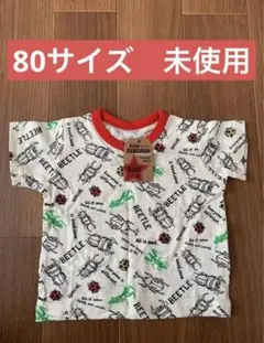 ベビー　男の子　昆虫　カブトムシ　カマキリ　Tシャツ　夏服　80サイズ　クワガタ
