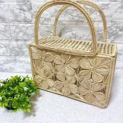 ⭐️新品未使用⭐️ JARDIN DEL CIELO かごバッグ