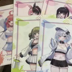 ぶいすぽクリアファイル 5枚セット