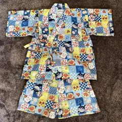 【美品】アンパンマン甚平上下セットアップ ［95cm］