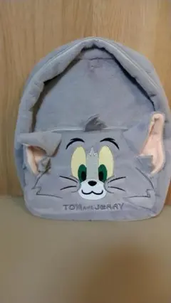 【美品】トムとジェリー リュック 小型 グレー