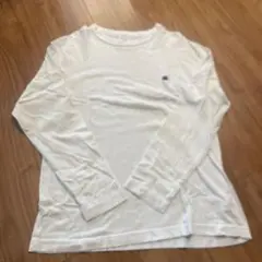 Champion ホワイト 長袖シャツ　MEDIUM