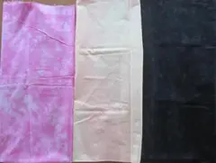 ハギレ生地　むら染め3枚セット(綿)