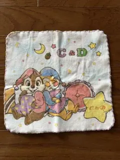 美品　チップとデール タオル 約30cm