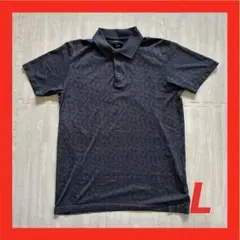 UNIQLO ダークグレー ポロシャツ Lサイズ