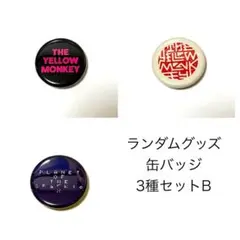THE YELLOW MONKEY ランダムグッズ 缶バッジ3種セットB