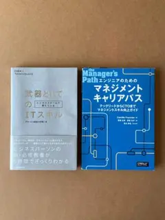 【2冊まとめ売り】マネジメントキャリアパス、武器としてのITスキル