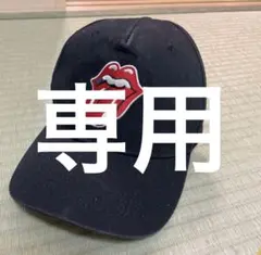 ローリング・ストーンズ キャップ 黒