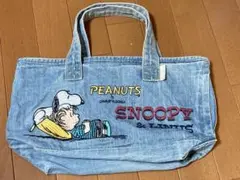 ルートート スヌーピー デニムトートバッグ ヴィンテージ