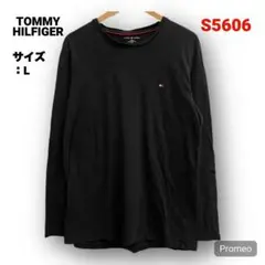 【即購入OK】TOMMY HILFIGER 長袖Tシャツ サイズL ブラック