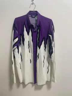 BROOKS&DUNN ファイヤーパターン　長袖シャツ XL