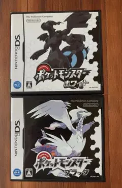 DS ポケットモンスター ブラック ホワイト 2本セット
