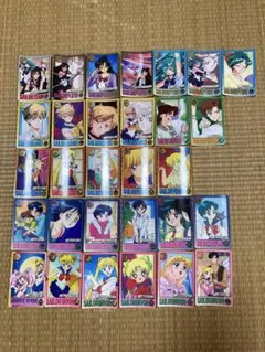 セーラームーン　カード　当時もの　30枚　まとめ売り