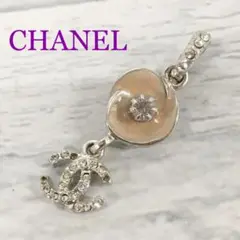 ※N 11 CHANEL シャネル ペンダントトップ ラインストーン ココマーク