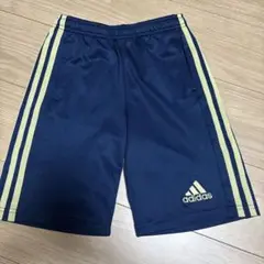 adidas 130サイズ ネイビー ハーフパンツ