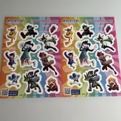 非売品 ポケモン ステッカー 2シートセット
