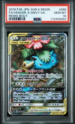 フシギバナ＆ツタージャGX SA SM11a リミックスバウト 066/064 フシギバナ＆ツタージャGX SA SM11a リミックスバウト 066/064