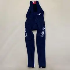 カステリ　Castelli　メンズ　ビブタイツ　秋冬用　XL　ネイビー