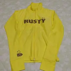 美品！RUSTY イエロー ラッシュガード