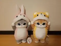 mofusand 着ぐるみにゃん BIGぬいぐるみ 全2種セット