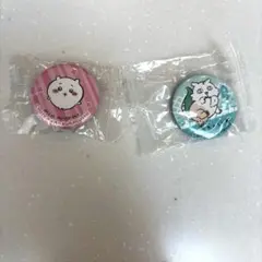 ちいかわ×くら寿司　びっくらポン あのこ、ちいかわ　缶バッジ