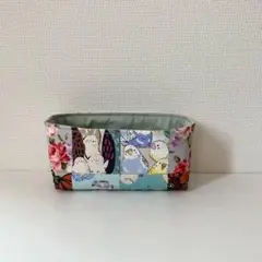 パッチワークの小物入れ（長方形）②