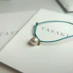 TASAKI × MHT コードブレスレット　K22 アコヤ真珠　証明書付き TASAKI × MHT コードブレスレット K22 アコヤ真珠 証明書付き