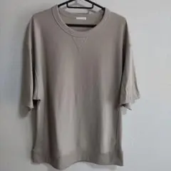 送料込❤︎GU スウェT 5分袖 ベージュ M
