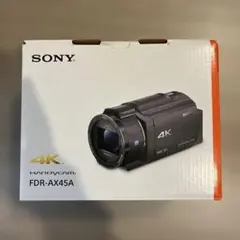 SONY 4K ビデオカメラ FDR-AX45A ブラック