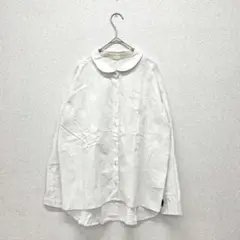 north object de petit シャツ 綿シャツ ホワイト L