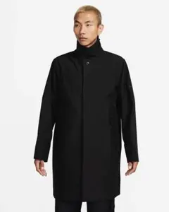 【新品未使用品】 NIKE GORE-TEX ステンカラーコート 黒　L 2025年最新】NIKE メンズ ステンカラーコートの人気アイテム