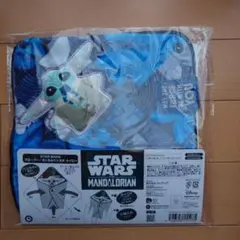 映画 スター・ウォーズ マンダロリアン グローグー おくるみハンカチ ネイビー