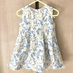 ベビー キッズ ワンピース 花柄 ノースリーブ petit main 80