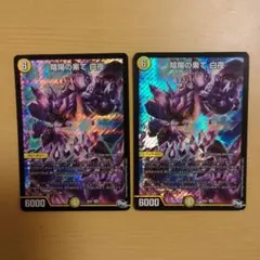陰陽の果て 白夜 クリーチャーカード 2枚セット