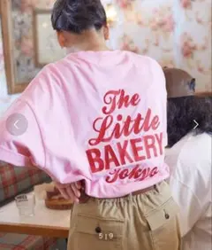 The Little BAKERY Tokyo ピンクTシャツ
